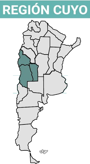 REGION CUYO, MENDOZA, SAN JUAN Y SAN LUIS